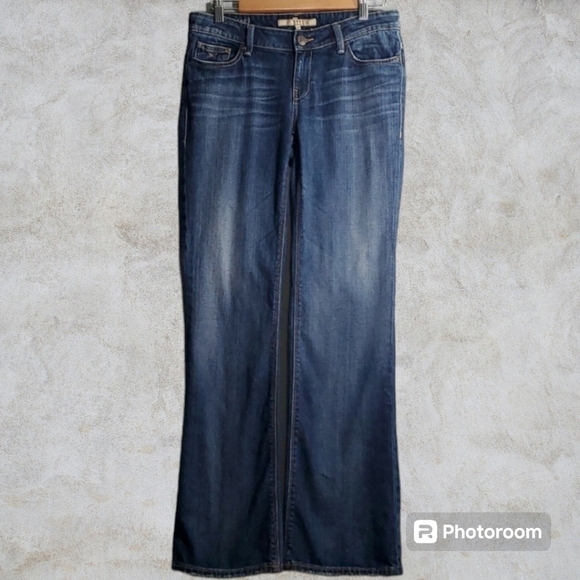 Sutter's jeans women's size 28 size 6 blue 1848 Annie boot Distressed - Picture 1 of 16